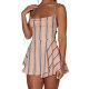Summer Backless Pleated Mini Dress - Women's Sexy Slim-Fit Party