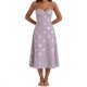 Summer Retro Slim-Fit Women's Dress - Spaghetti Strap Double-Shoulder Midi