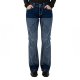 Women's Blue Flare Jeans - High-Quality Stretchy Denim